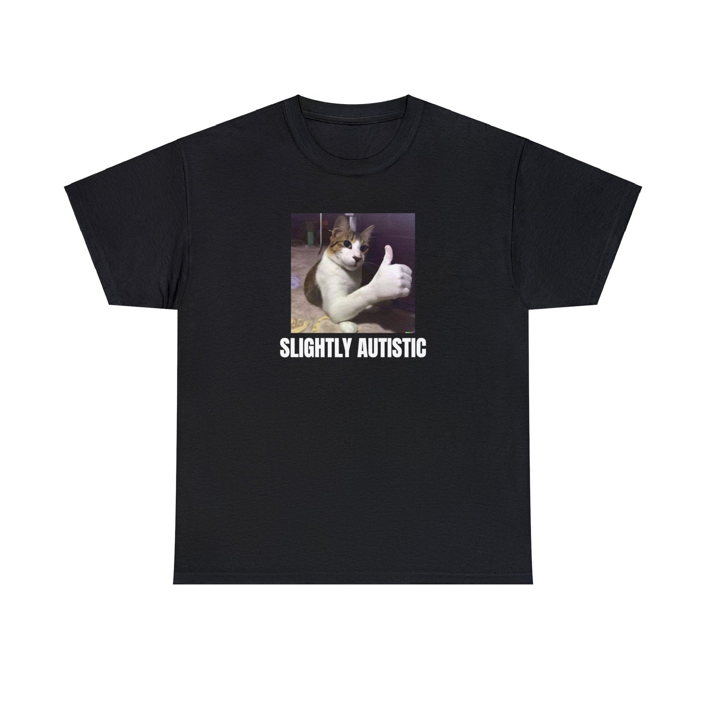 SLIGHTLY AUTISTIC T-SHIRT